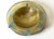 Large Art Glass Centerpiece Bowl with Brass Stand, 2000 For Sale - Image 13 of 18