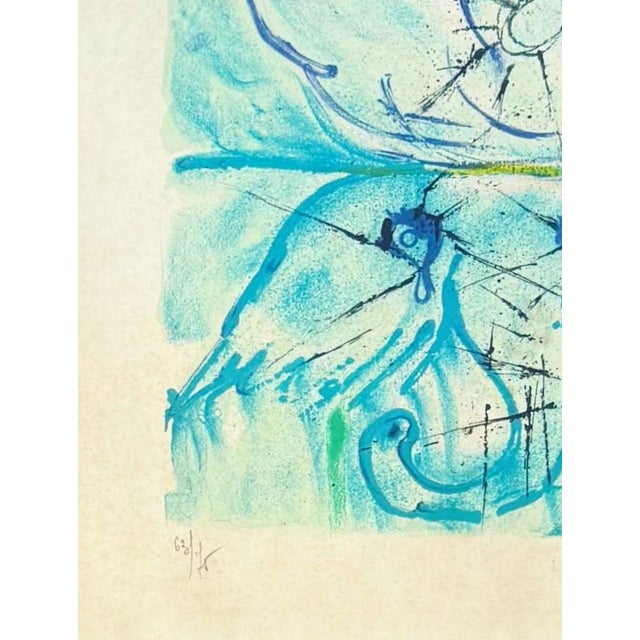Salvador Dali, The Ugly Duckling, 1966, Lithograph, in Flawless conditions. Designed 1960 to 1969