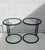 Vintage Metal Side Tables by Mobil Metal, Italy, 1980s, Set of 2 For Sale - Image 9 of 15