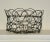 French Country French Country Wire Adjustable Egg Basket For Sale - Image 3 of 4