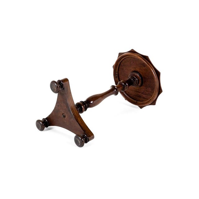 19th Century Wine Table with Scalloped Top For Sale - Image 11 of 12