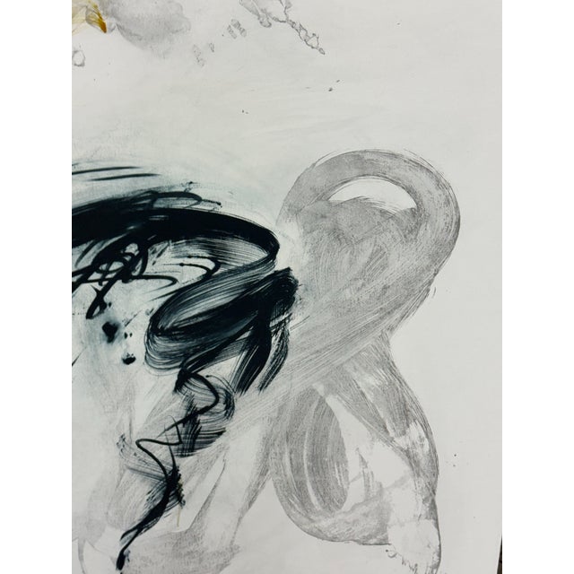 Jill Moser "Spin" Original Acrylic Canvas Painting For Sale - Image 11 of 12