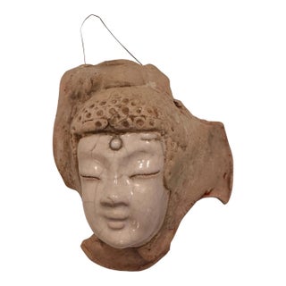 Late 20th Century “Replicants” Ceramic Buddha Fragment by r.l. Skelton For Sale