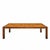 Modern 1970s John Richardson Parsons-Style Oak and Bookmatched Ash Banquet Dining Table For Sale - Image 3 of 13