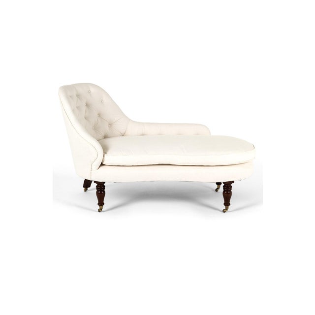 Button Back Chaise Longues, Set of 2 For Sale - Image 9 of 18