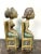 Beige Antique Hand Carved Javanese "Loro Blonyo" Folk Art Statues, a Pair For Sale - Image 8 of 11