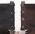 Seven 1700s Walnut & Leather Chairs. - Dupont Family Estate For Sale - Image 4 of 9