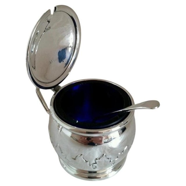 A fine george vi sterling silver three-piece cruet set, hallmarked birmingham 1939 and made by a. E. Poston & co. Ltd. The...
