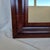 Late 19th Century Antique c.1880-1900 Mahogany Flame Ogee Mirror W/ Evalast Semon Bache Glass For Sale - Image 5 of 10