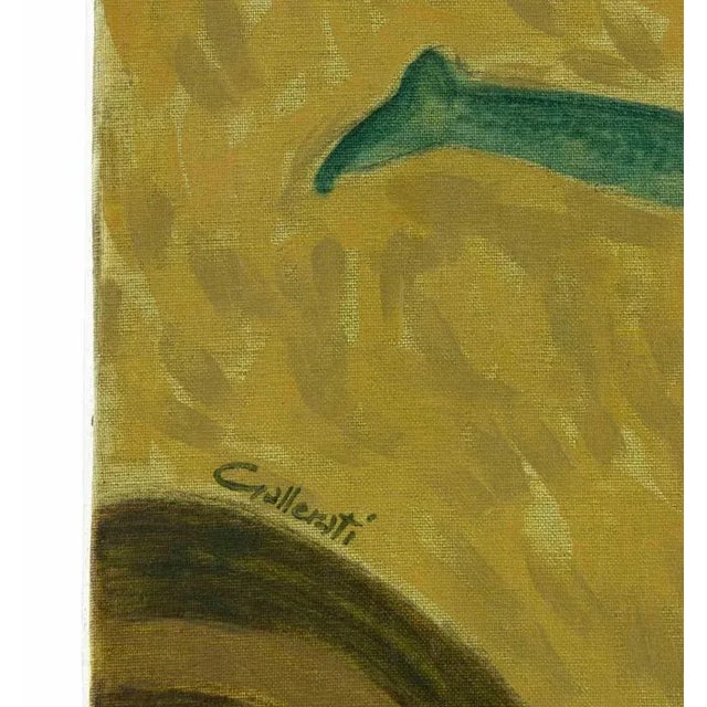 Oil on canvas realized by Alberto Gallerati (b. 1945) in 1970s. Hand signed. Very good condition. This piece is attributed...