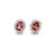 Traditional Natural Tourmaline Diamond Earrings 14k Gold 1.94 TCW Certified For Sale - Image 3 of 12