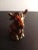 Gold Solid Brass Sitting Bull Figurine For Sale - Image 8 of 8