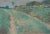 An accomplished Impressionist pastel on paper, summer landscape centering on a rutted lane bordering a split rail fence....