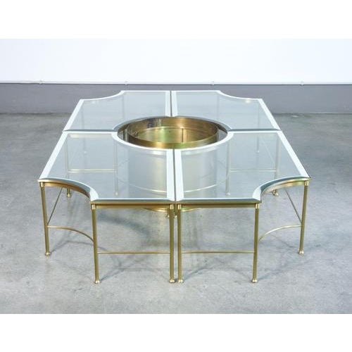 Hollywood Regency Hollywood Regency Coffee Table For Sale - Image 3 of 18