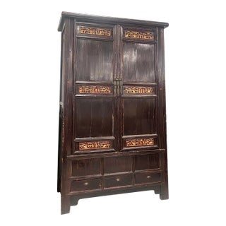 Large 19th Century Asian Cabinet For Sale