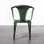 French Green Multipl’s Armchair by Tolix, 1940s For Sale - Image 9 of 11