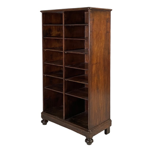 Italian 19th Century Style Wooden Cabinet or Bookcase, 1930s For Sale