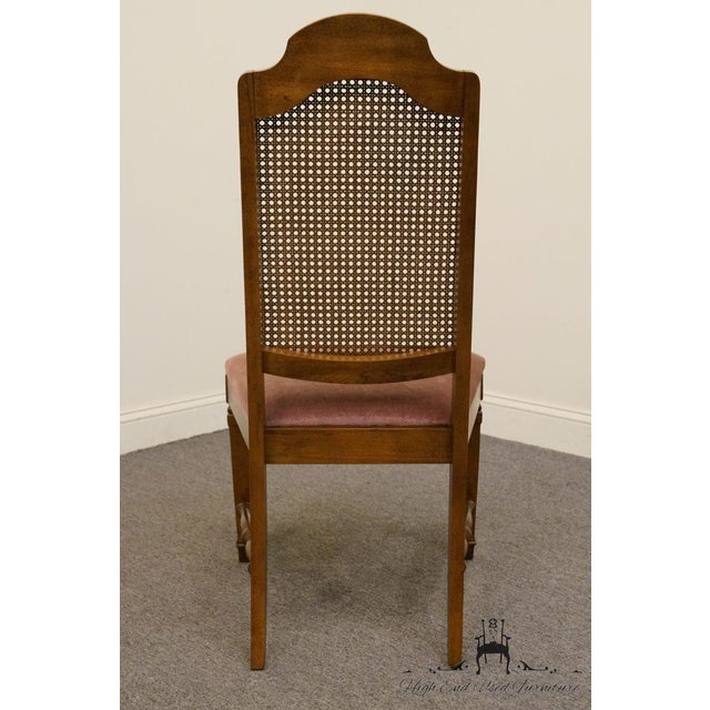 Late 20th Century Vintage Bernhardt Furniture Italian Neoclassical Cane