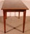 Small Cherry Wood Farm Table For Sale - Image 5 of 12
