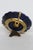 Mid 20th Century Limoges France Miniature Porcelain Plate Cobalt Blue Couple Courting Cameo 4776b For Sale - Image 5 of 9