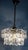 Gold Gilded Brass and Crystal Glass Chandelier from Sölken Leuchten, 1970s For Sale - Image 8 of 11
