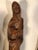 1960s Large Mid Century Hand Carved Wooden Mother and Child Statue For Sale - Image 5 of 13