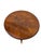 Wood 1990s Custom Mahogany French Empire Pedestal Lamp End Table Neoclassical Gold Gilt For Sale - Image 7 of 14