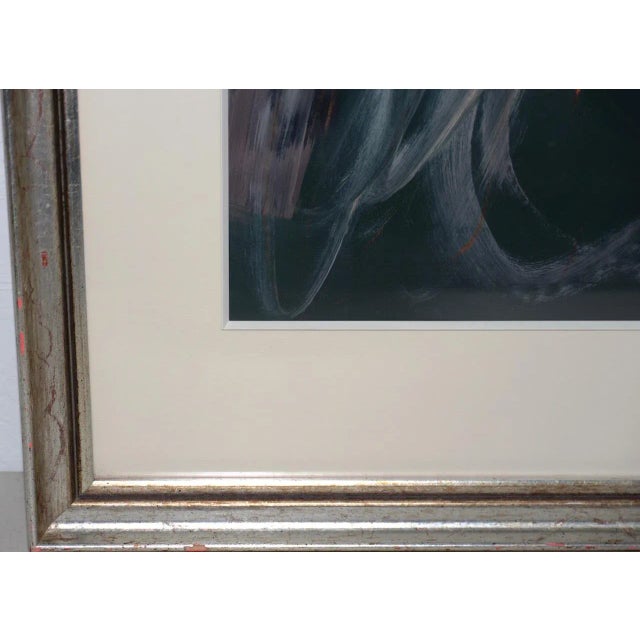 Abstract Bruce Brown (American, B. 1938) Original Abstract Oil on Paper C.1994 For Sale - Image 3 of 11