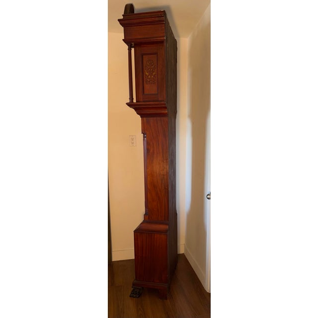 Harriet Beecher & Calvin Ellis Stowe Family Grandfather Clock For Sale - Image 11 of 12
