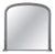 Antique Arched Silver Wall Mirror, 1860 For Sale