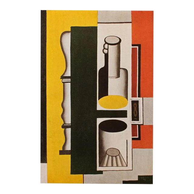 1948 After Fernand Léger Still Life, First Edition Period Parisian Offset Lithograph For Sale