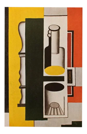 1948 After Fernand Léger "Still Life", First Edition Period Parisian Offset Lithograph