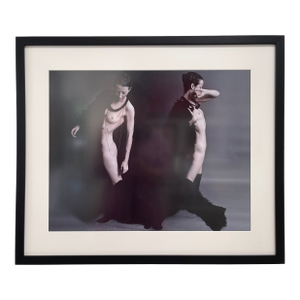 Landis Smithers Double Females Photograph, Framed