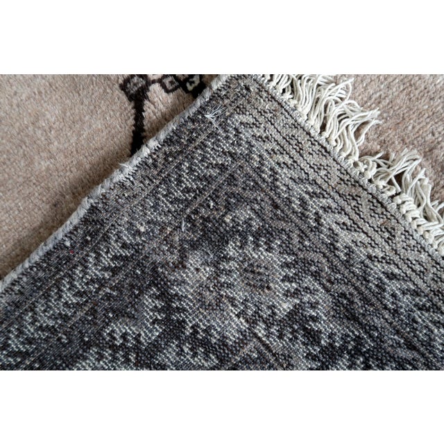 Persian 1970s, Handmade Vintage Persian Gabbeh Rug 3.6' X 7' For Sale - Image 3 of 13