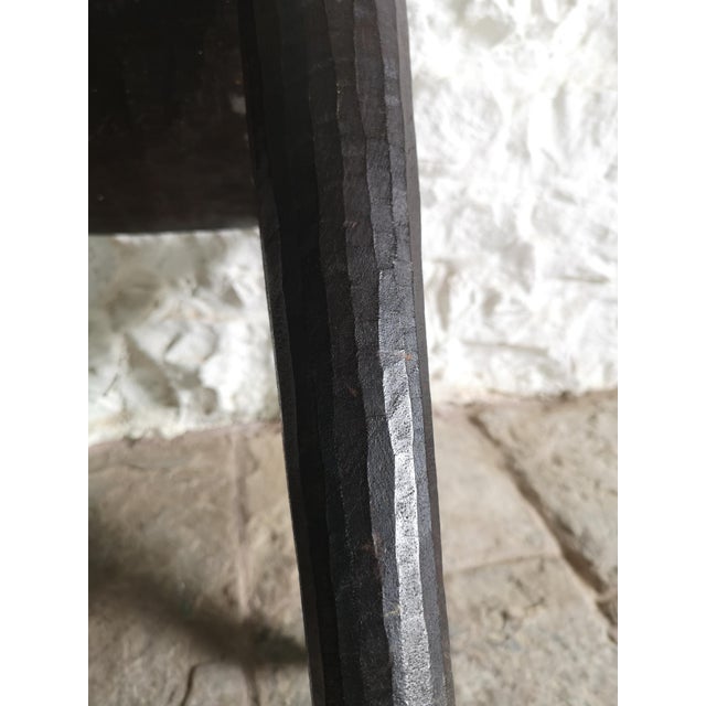 Antique Carved Ashanti Table with Geometric Patterns, 1900s For Sale - Image 14 of 16
