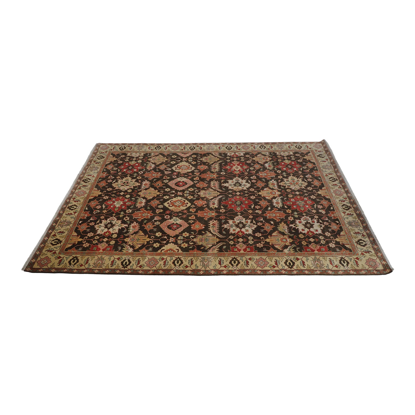 Obeetee Colonial Williamsburg Approx. 9x13 Rug | Chairish