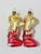 Vintage German Glass Praying Angel Christmas Ornaments – Pair For Sale - Image 4 of 8