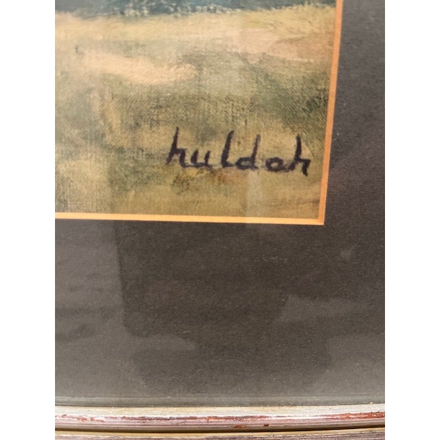 Mid-Century Modern Mid 20th Century "In Central Park"print by Cherry Jeffe Huldah For Sale - Image 3 of 8