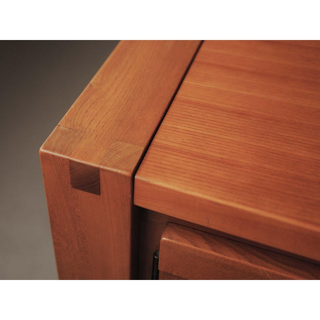 Large Elm Sideboard, France, 1980s For Sale - Image 9 of 17