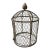 Vintage Indoor Wire Birdcage Garden Cloche For Sale