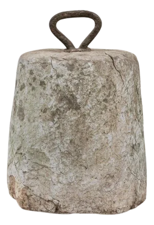19th Century Belgian Concrete Door Stop