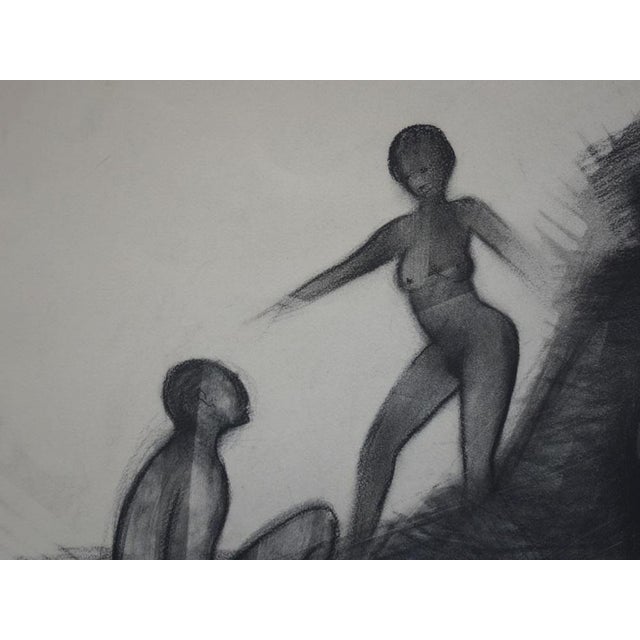 Modern Sacha Chimkevitch, Nude Star of Desire, Pastel Drawing For Sale - Image 3 of 7