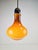 1960s Vintage Scandinavian Drop Pendant Lamp in Brown Opal Glass and Chrome from Peill & Putzler, 1960s For Sale - Image 5 of 12