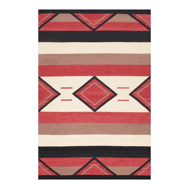 Pasargad Home Tuscany Multi Wool Area Rug- 4' 0'' X 6' 0'' For Sale