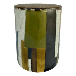 Revelation Modern Graph Garden Stool For Sale