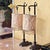 2000 - 2009 Vintage Bridge Arm Table Lamps With Beaded Shades - Pair For Sale - Image 5 of 18