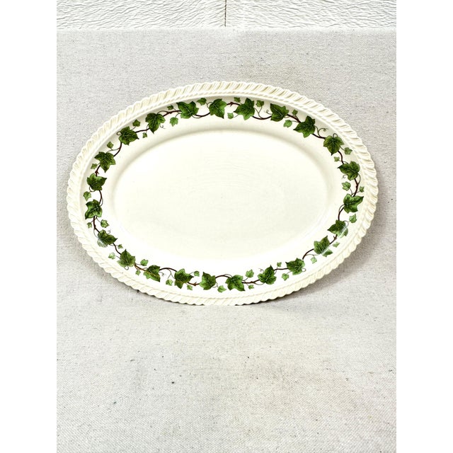 American Vintage Ivy Platter For Sale - Image 3 of 7