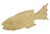 Hand Carved Wood Fish For Sale - Image 4 of 9