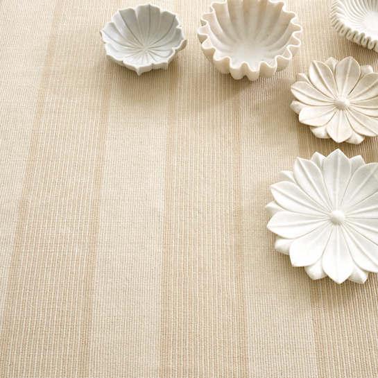 Contemporary Mark D. Sikes for Dash & Albert La Mirada Wheat Woven Cotton Rug, 7' 6" x 9' 6" For Sale - Image 3 of 6