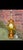 Amber Mid 20th Century Hollywood Regency Marbro Original Amber Glass Lamp For Sale - Image 8 of 8